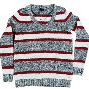 Tommy Hilfiger Woven Striped Sweater Women’s S